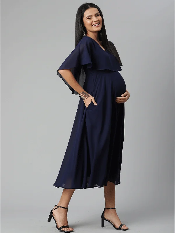 Fit & Flare Maternity Dress