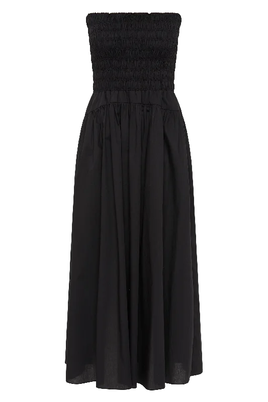 Lida Midi Dress Black