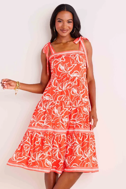 Matilda Dress- Orange