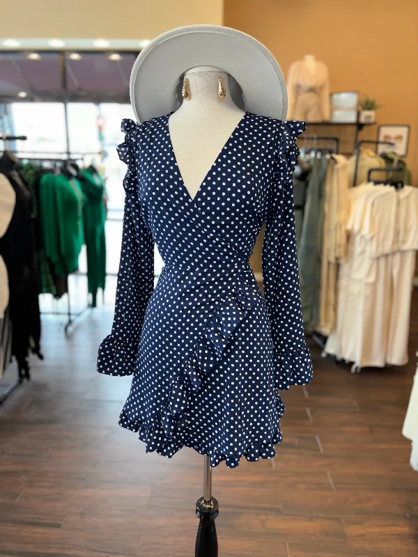 Polka Dot Mini Dress