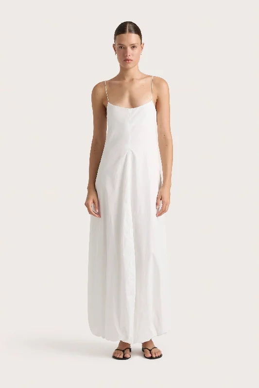 Anais Maxi Dress White