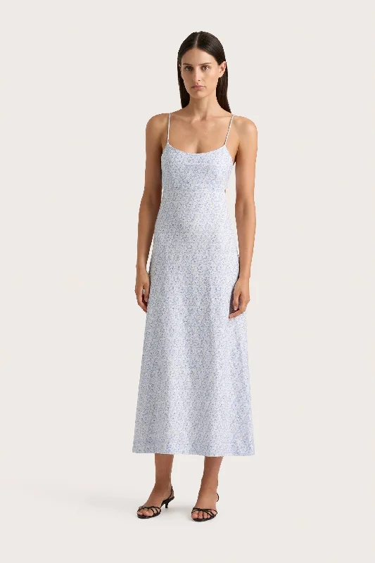 Antibes Midi Dress Leilani Mid Blue