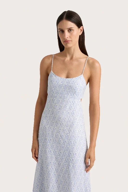 Antibes Midi Dress Leilani Mid Blue