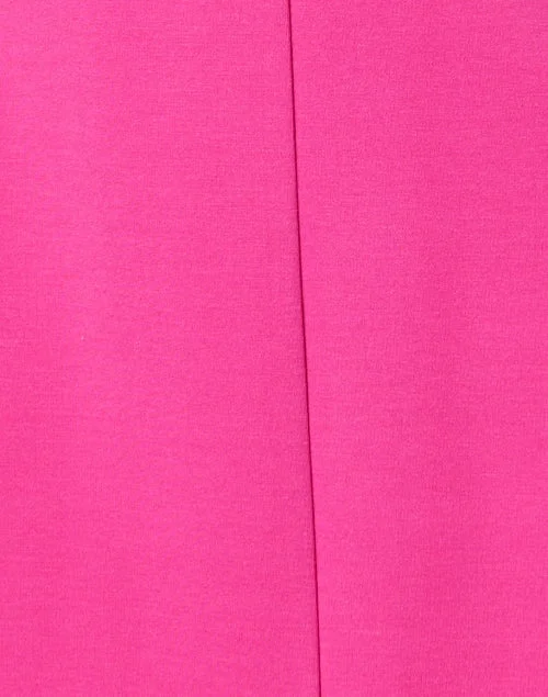 Avery Magenta Ruffle Dress