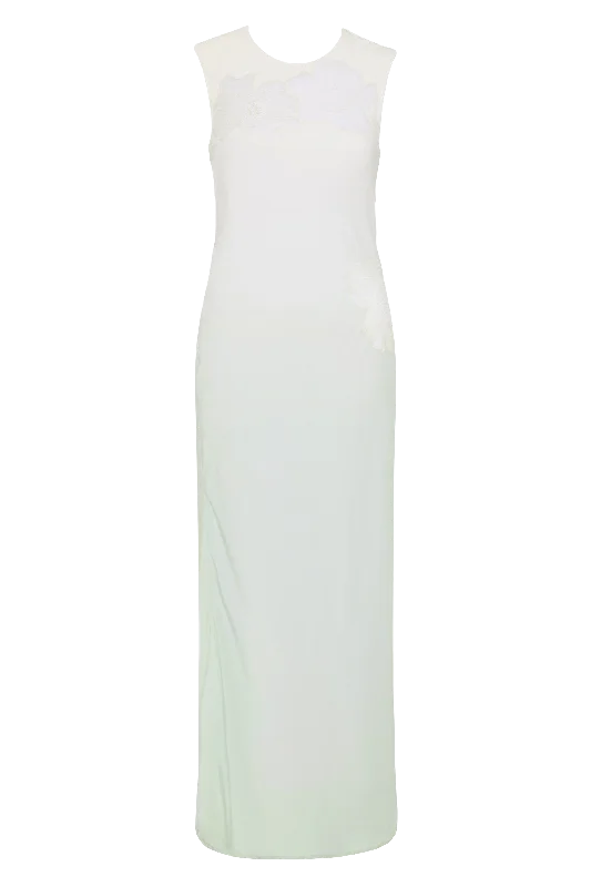 Biarritz Tank Maxi Dress Foam Ombre