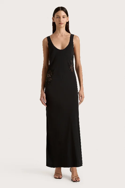 Biarritz Tank Maxi Dress Black