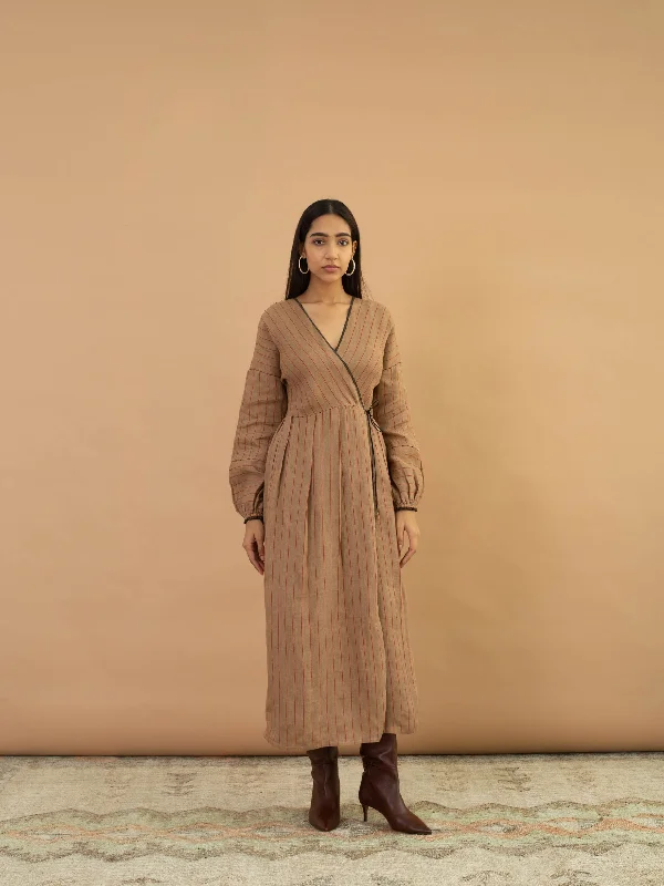 Cedar Wrap Maxi Dress