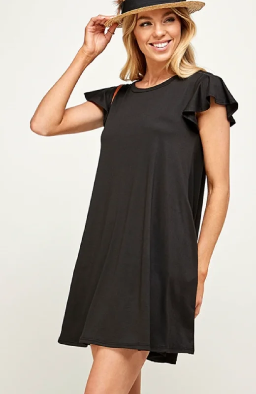 Ruffle Pocket Dress - 3 Colors - 2nd Order