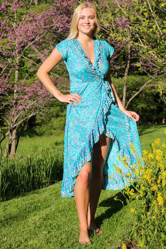 Voyager Dress / Turquoise