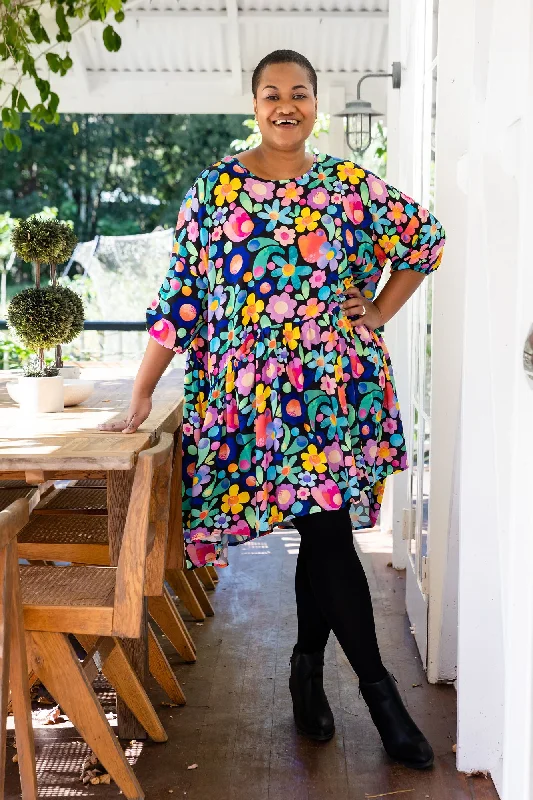 Hazel Floral Dress in Field of Dreams by Kasey Rainbow