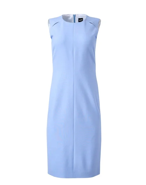 Detisana Blue Sheath Dress