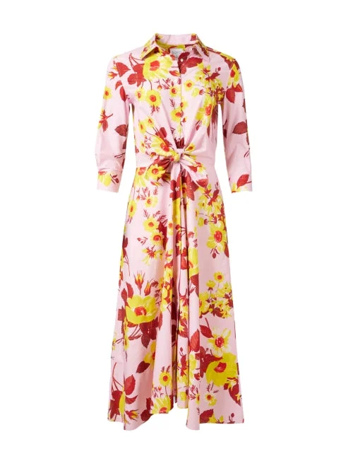 Dralla Pink Multi Print Dress