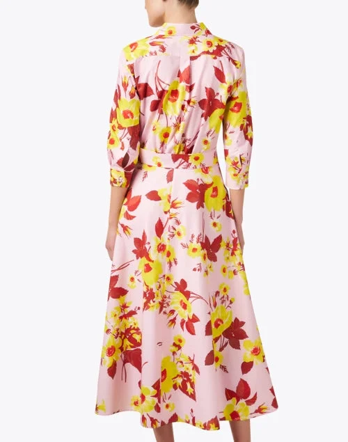 Dralla Pink Multi Print Dress