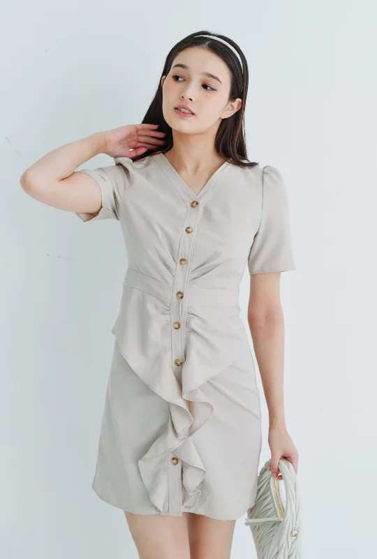 Abby Beige Dress