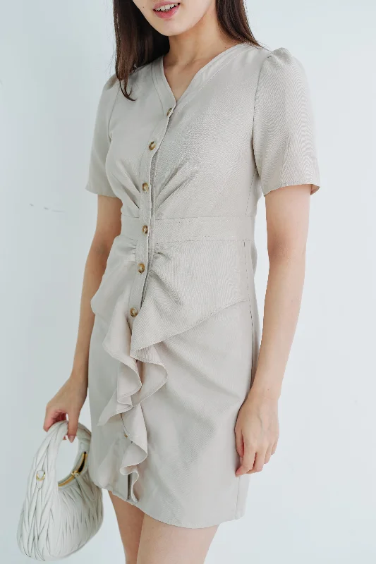 Abby Beige Dress