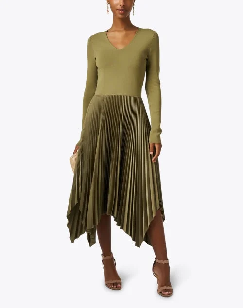 Dubois Olive Green Dress