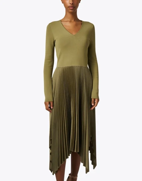 Dubois Olive Green Dress