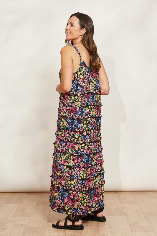 Eb & Ive - La Mer Frill Maxi Dress - Blume PRESALE AUGUST DELIVERY