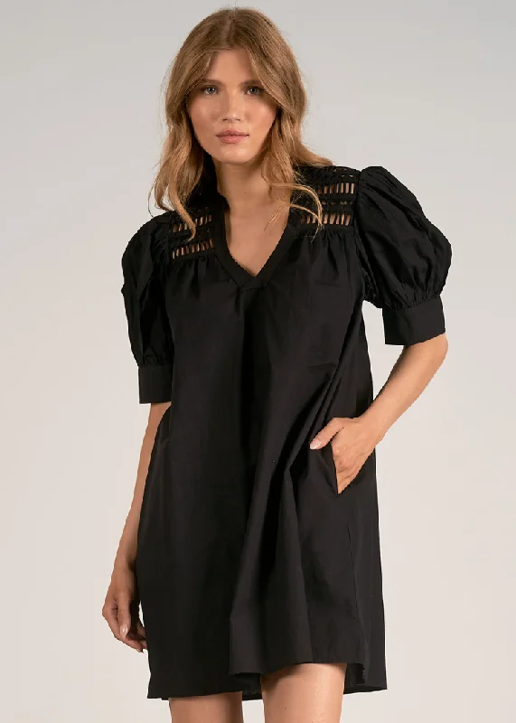 Bridgehampton Mini Dress - Black