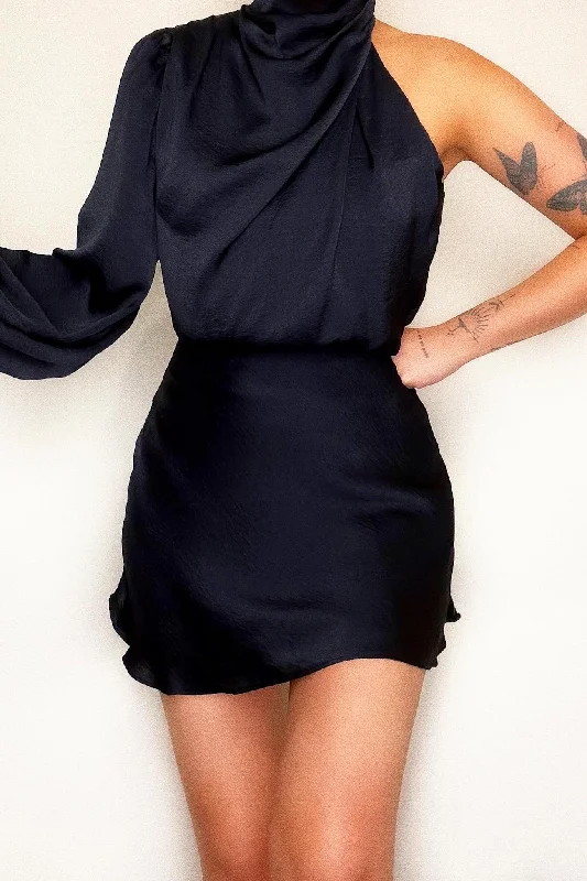 Emma Mini Dress - Black