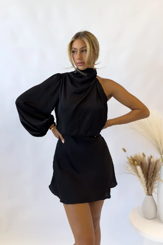 Emma Mini Dress - Black