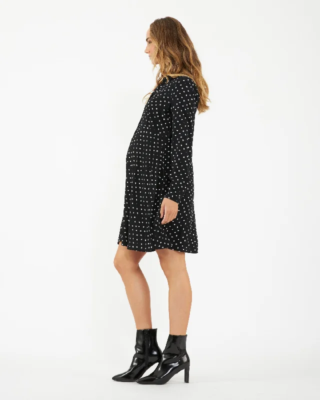 Fifi Shirt Dress  Black