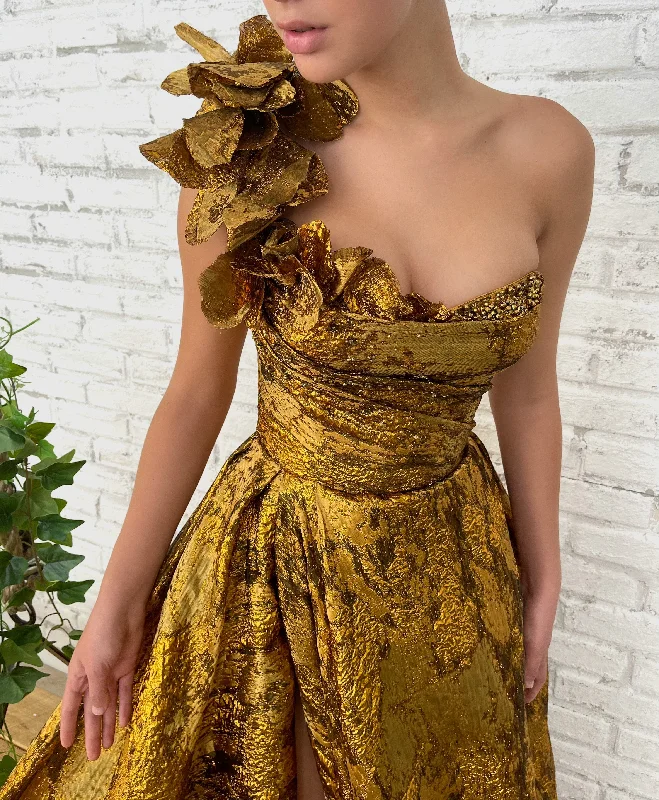 Foliage Crown Gown