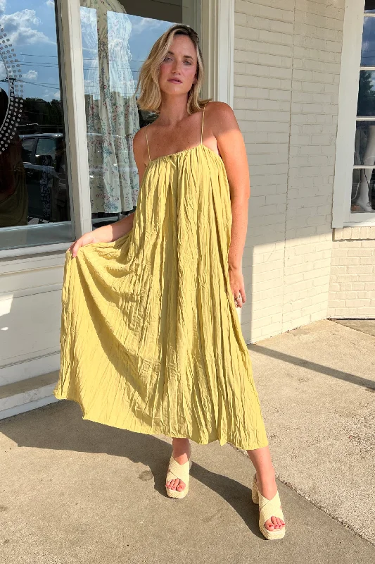 Golden Hour Sleeveless Maxi Dress