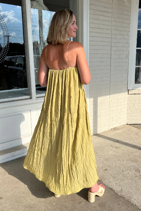 Golden Hour Sleeveless Maxi Dress