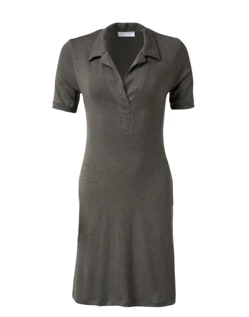 Gracen Olive Green Knit Dress