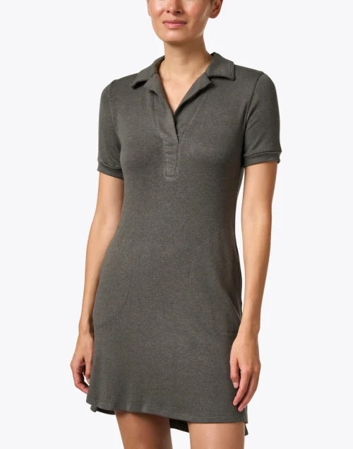 Gracen Olive Green Knit Dress