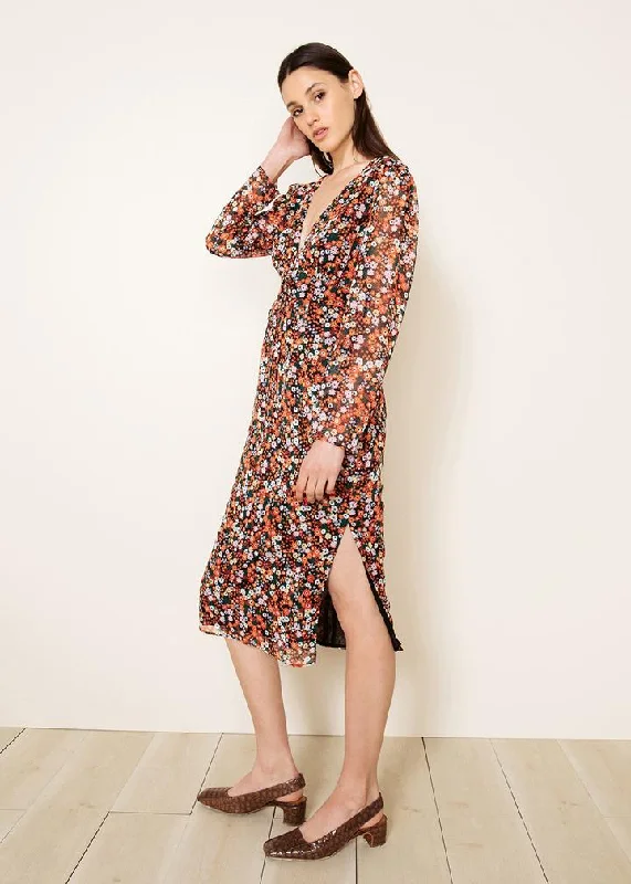 The East Order-HARLIE L/S MIDI DRESS