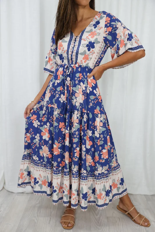 draft-Blue Vintage Floral / 6