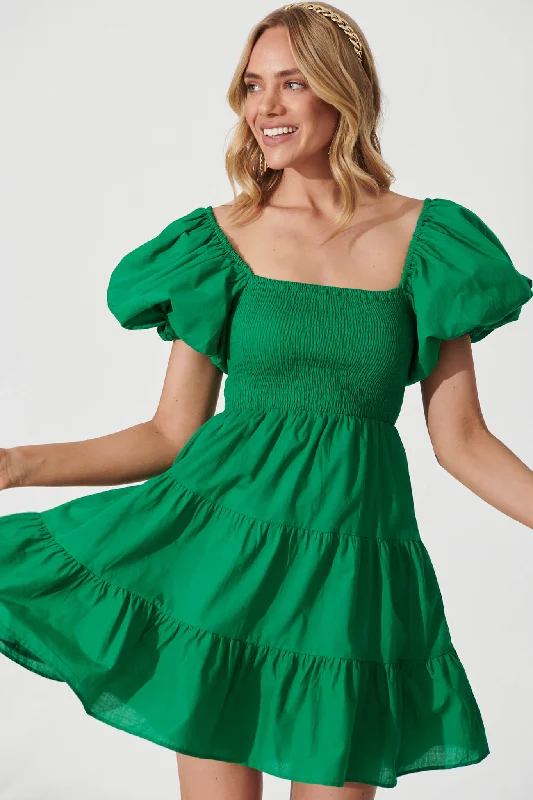 Kai Dress In Green