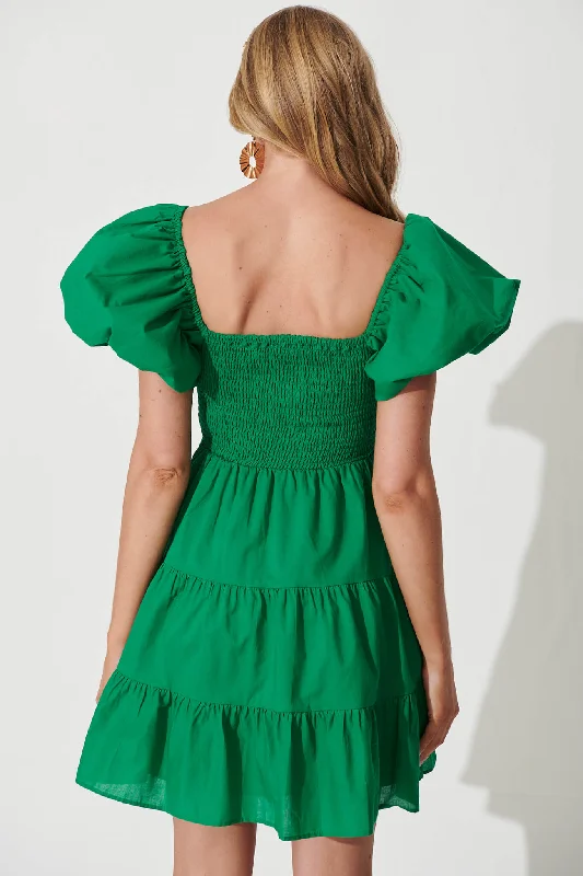 Kai Dress In Green