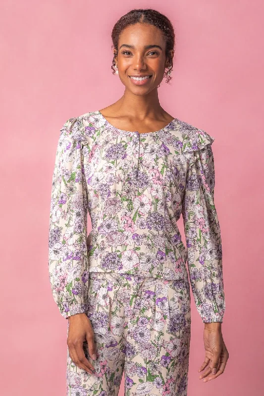 Lo Blouse in Floral Bloom - FINAL SALE