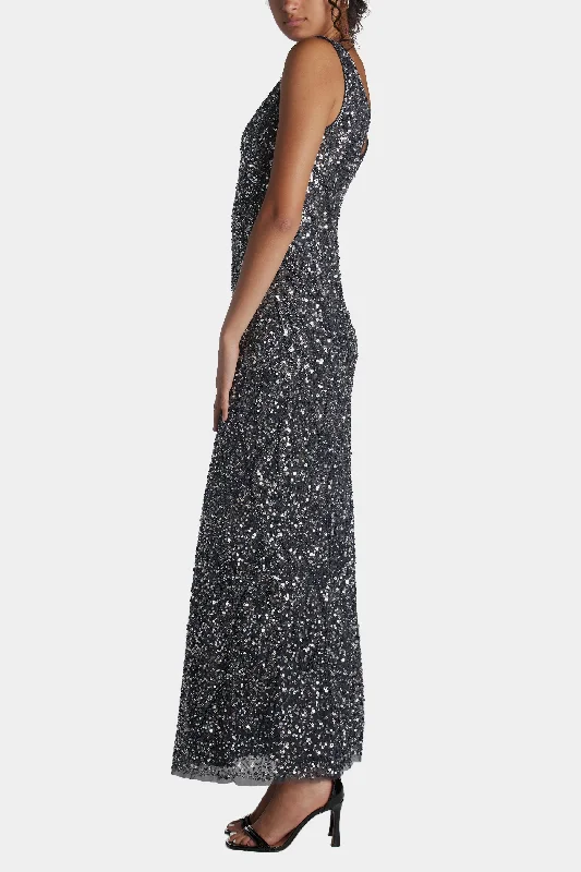 Long Beaded Dress