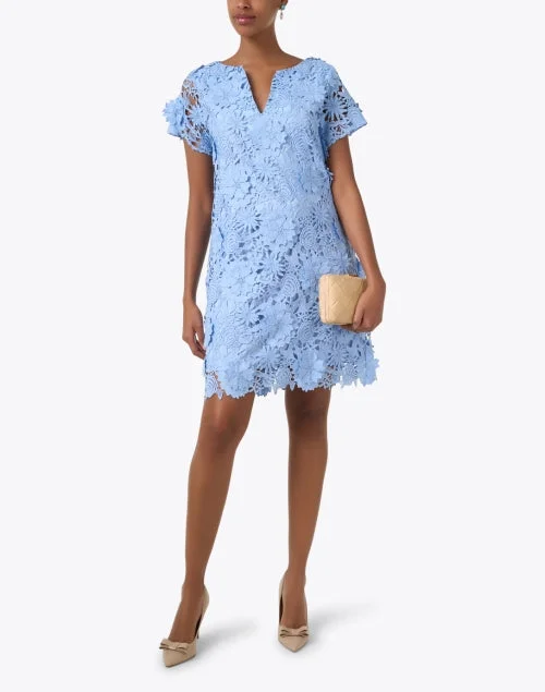 Lulu Blue Lace Dress