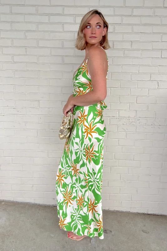 Lysandra Sleeveless Printed Maxi Dress