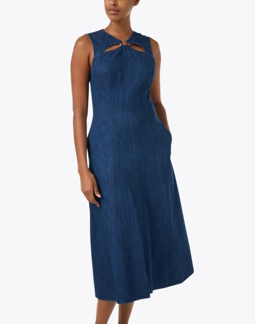 Maria Indigo Denim Dress