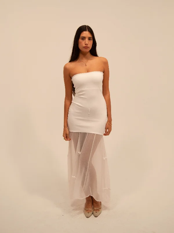 METIS DRESS IVORY + RECYCLED