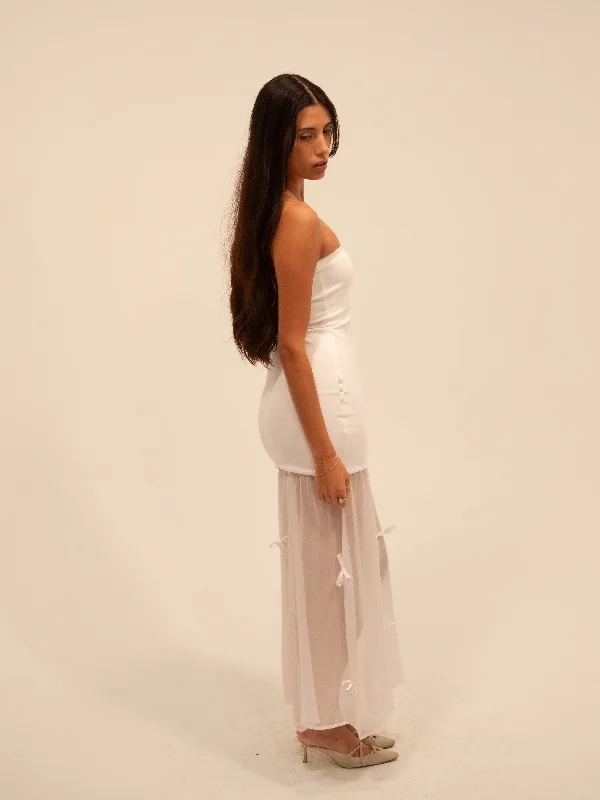 METIS DRESS IVORY + RECYCLED