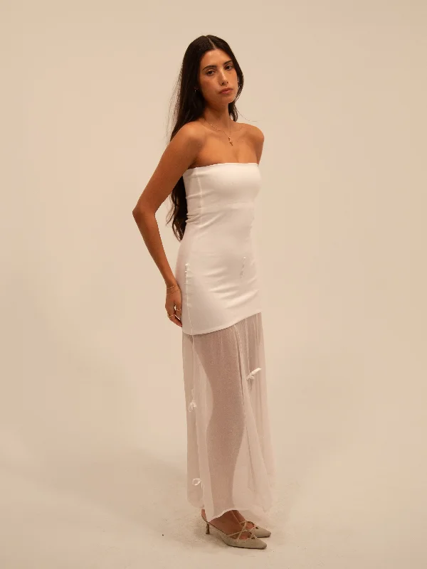 METIS DRESS IVORY + RECYCLED