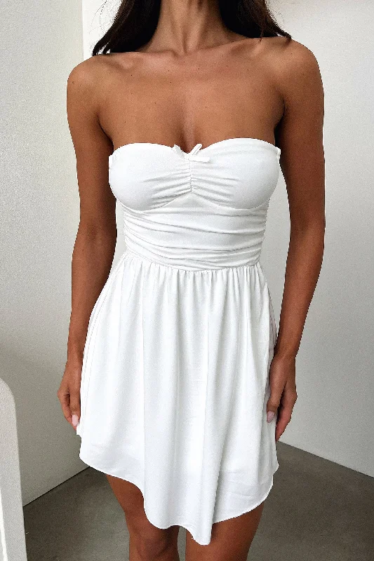 Moreno Dress - White