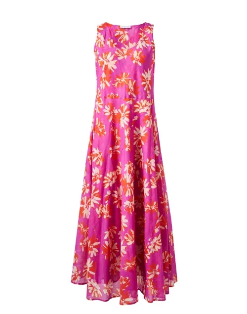 Multi Floral Cotton Dress