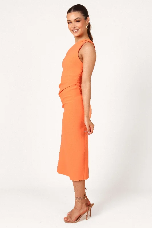 Nadene Dress - Orange