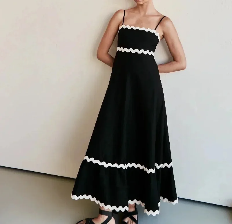 Amy Fashion - New Fashion Sexy Strapless Strap Women Long Boho Dress