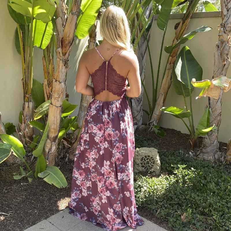 Kiss Me More Floral Maxi Dress