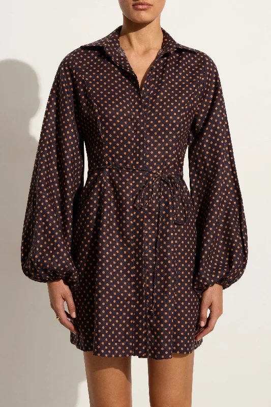 Rae Mini Dress Ludovica Polka Dot - Final Sale