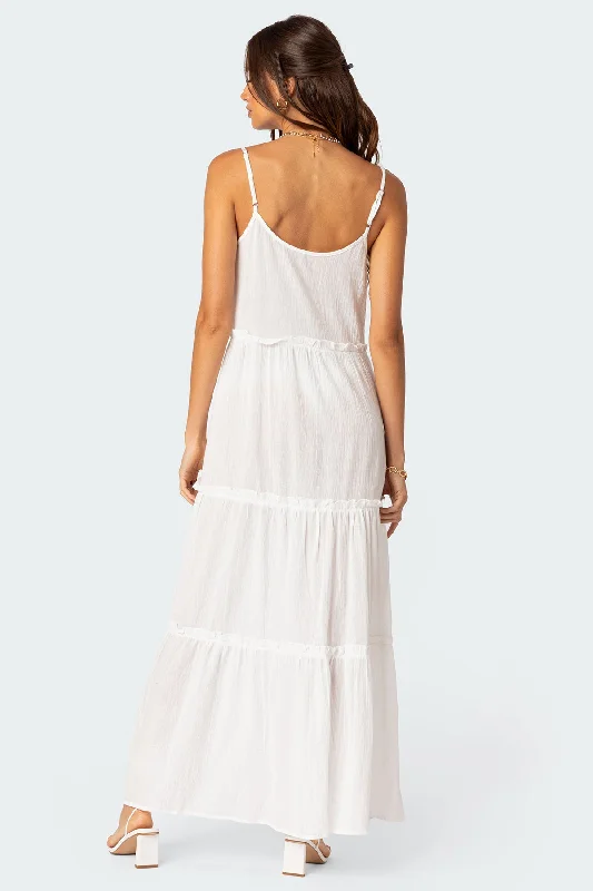 Radiant Tiered Maxi Dress